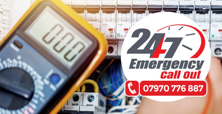 24 hour callout Electrican Peterborough